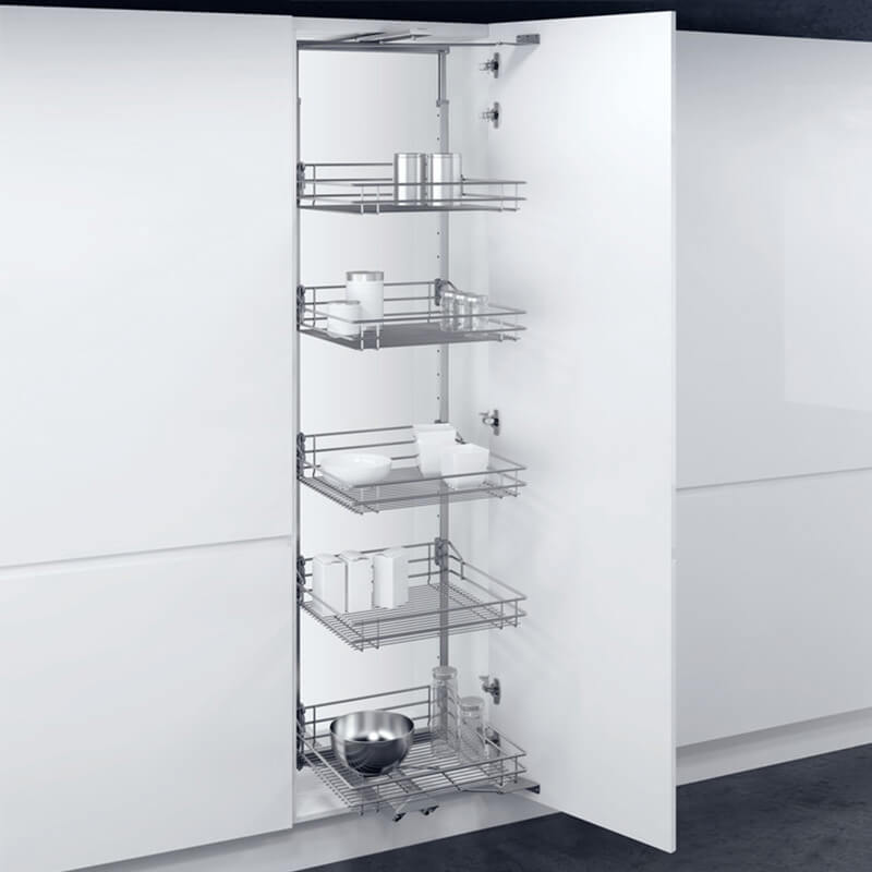 The Benefits of Pull Out Larders Enhancing Kitchen Storage and